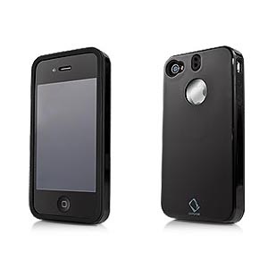  Capdase Polimor Protective Case Polishe Black/Black for iPhone 4/4S (PMIH4-5111)